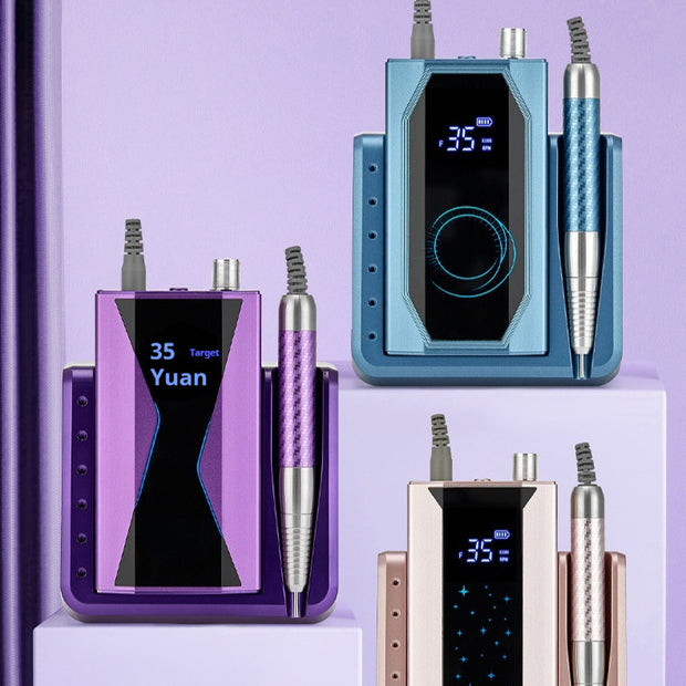 Professional Brushless Nail Polisher – Silent & Efficient Nail Enamel Removal