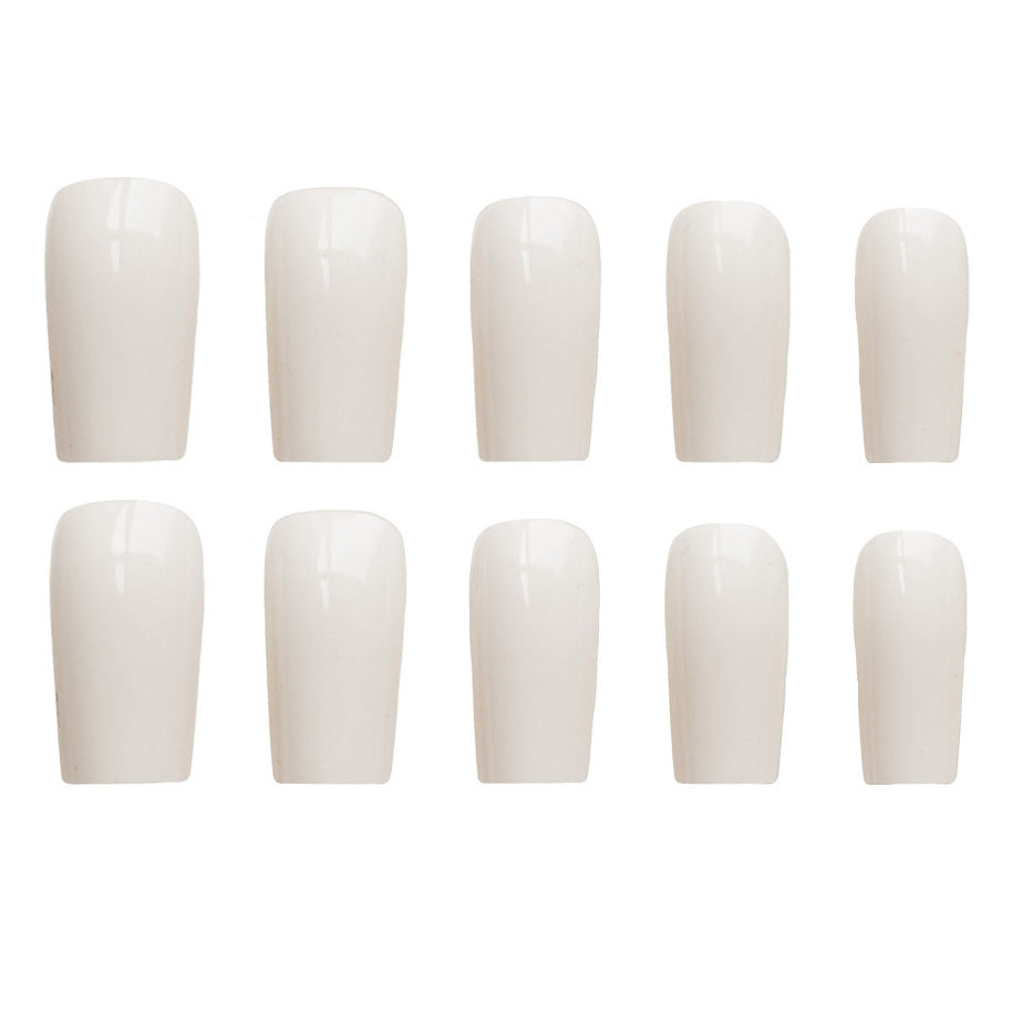 Ballerina False Nails - 24pc Beige Press On Nails Kit