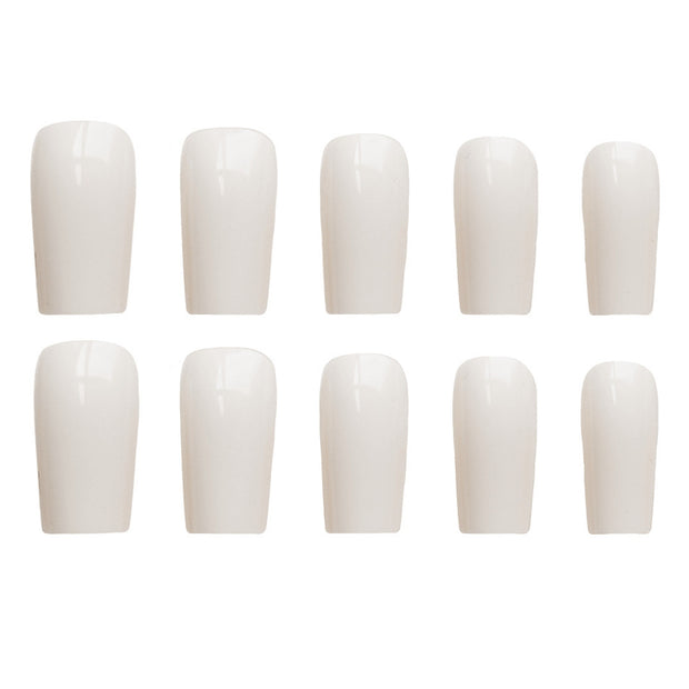 Ballerina False Nails - 24pc Beige Press On Nails Kit