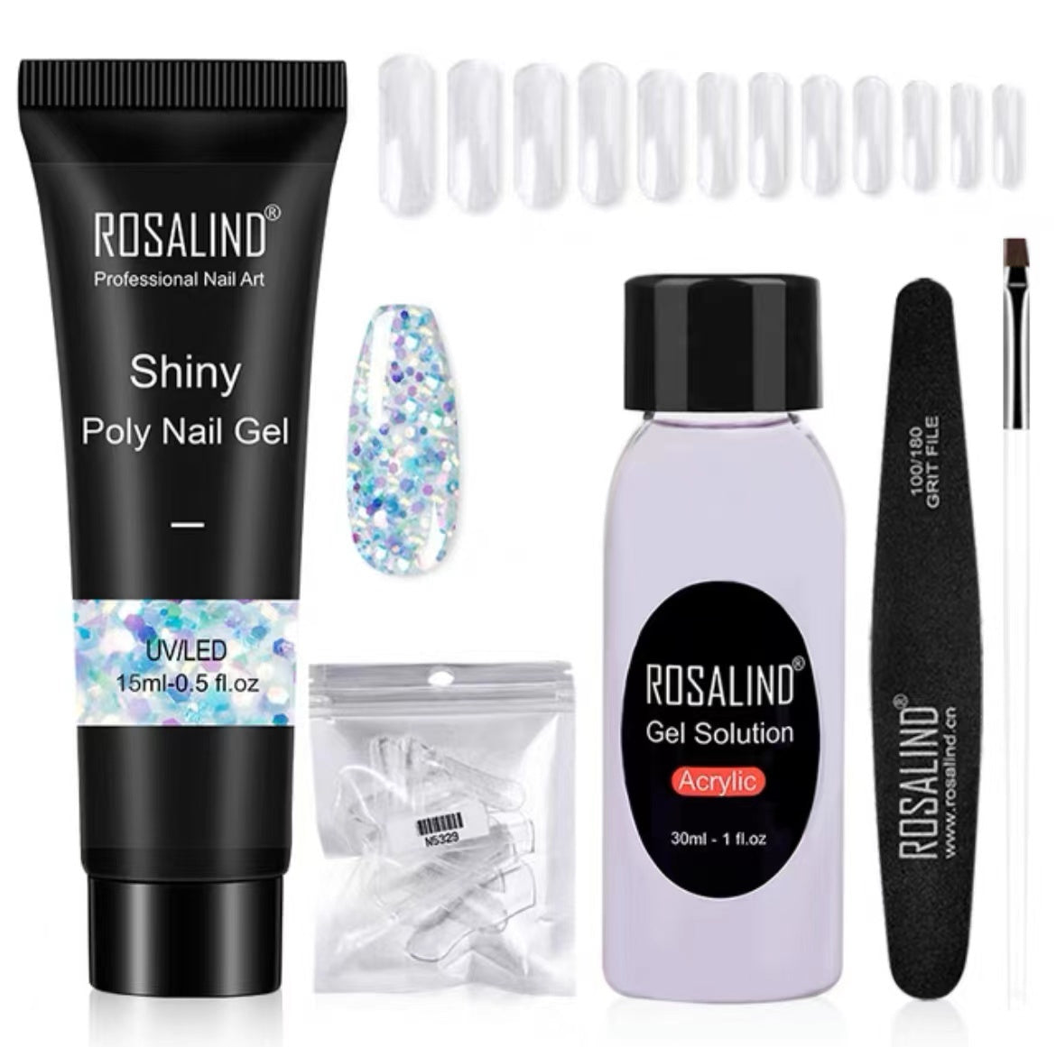 Extension Gel Polish Kit - Salon-Quality Nails at Home