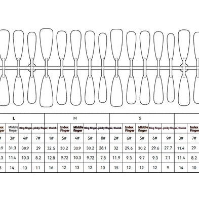 Long Water Drop Nail Tips - Glossy & Matte Finish Options
