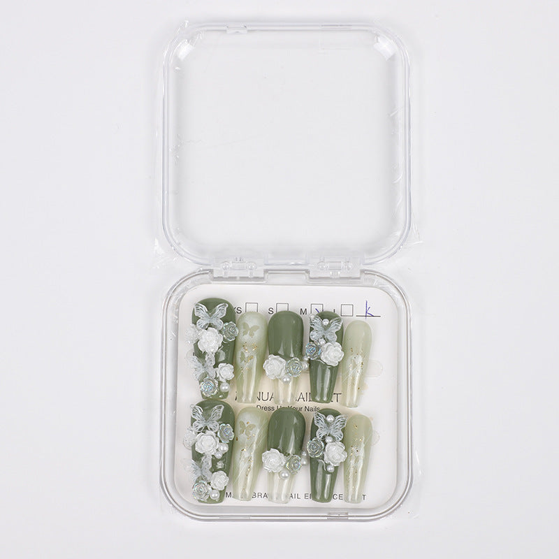 3D Flower Nail Tips - Affordable Luxury Wear Armor