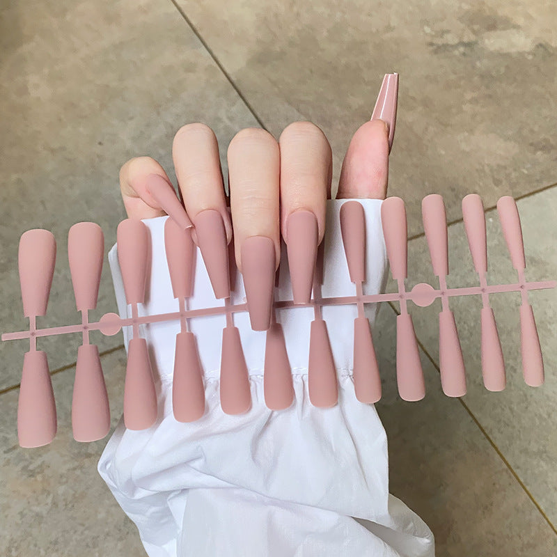 Matte Ballet Nails - 24pc Long European Style Set