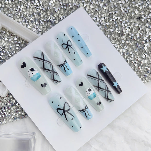 Sweet Cool INS Style Nails - Affordable Luxury Tips