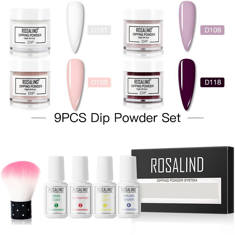 Professional Nail Beauty Set - Salon-Quality Dip System