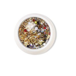 New Nail Art Decorations - Metallic Diamond Studs