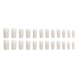 Ballerina False Nails - 24pc Beige Press On Nails Kit