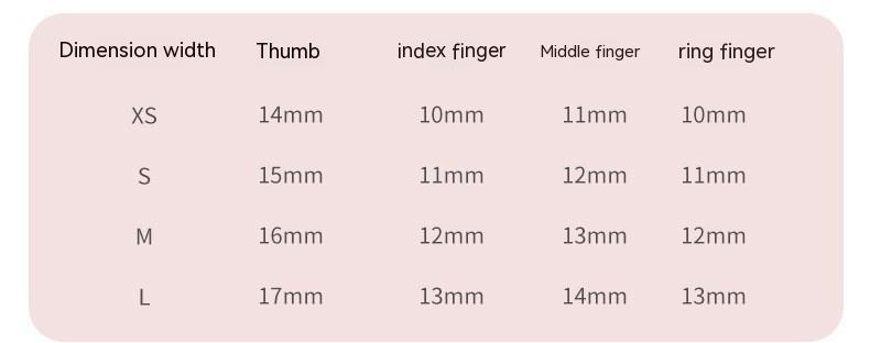 Ladies Press-On Nails - Complete Nail Patch Set