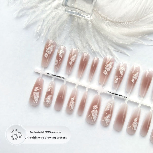 Sweet & Cool Fake Nails – Flash & Matte Finishes