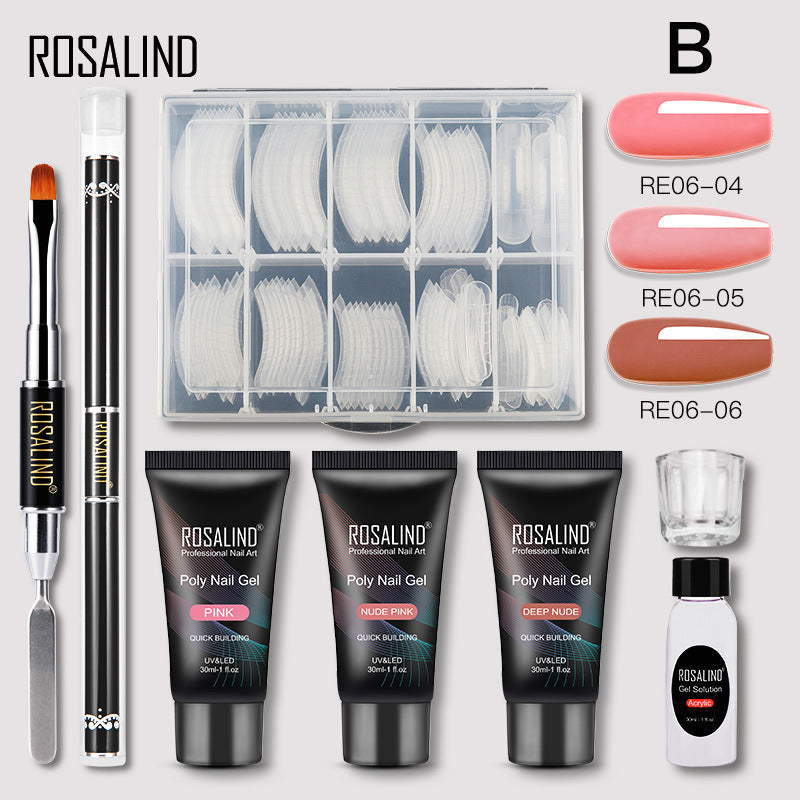 Solid Nail Extension Kit - Includes Phototherapy Pen & 120 Scale Nails