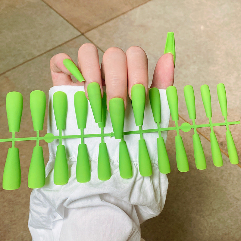Matte Ballet Nails - 24pc Long European Style Set
