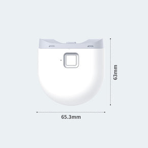 Compact Electric Nail Clipper – 63mm Smart Trimmer with 300mAh Capacity