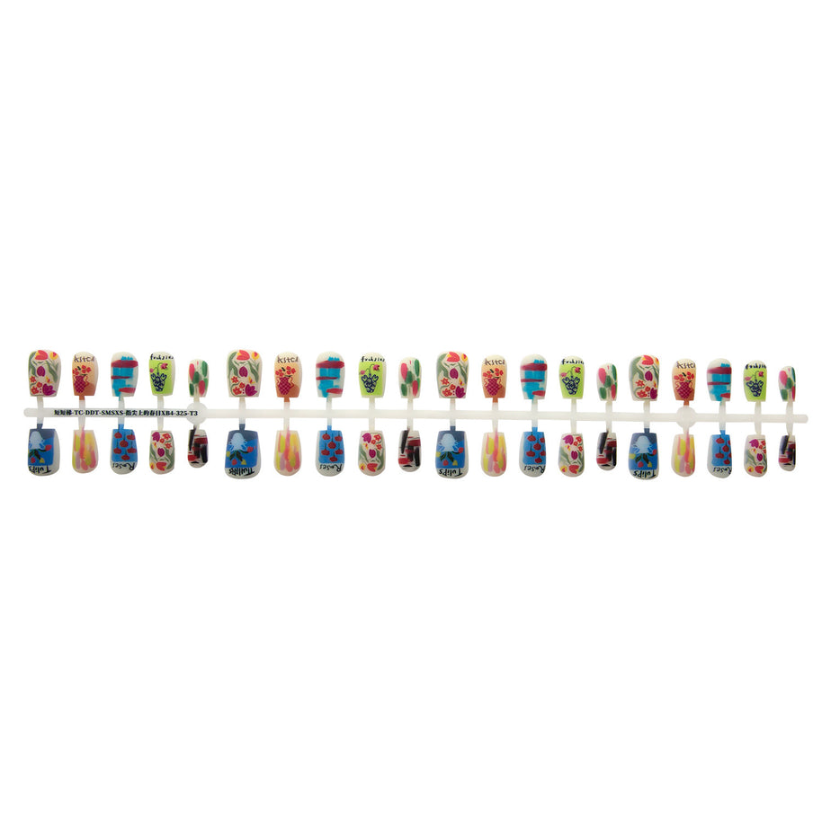 Chinese Style Press-On Nails - Ultra-Thin Seamless Design