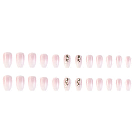 Gradient Nail Tips – Autumn-Winter Press-On Set