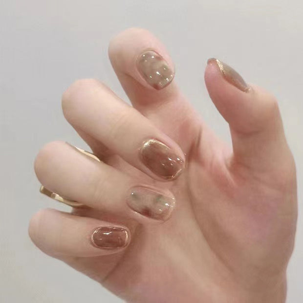 Premium Camellia Nail Art - Complete Press On Nail Kit