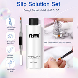Polygel Nail Starter Kit - UV Lamp & All Essentials Included