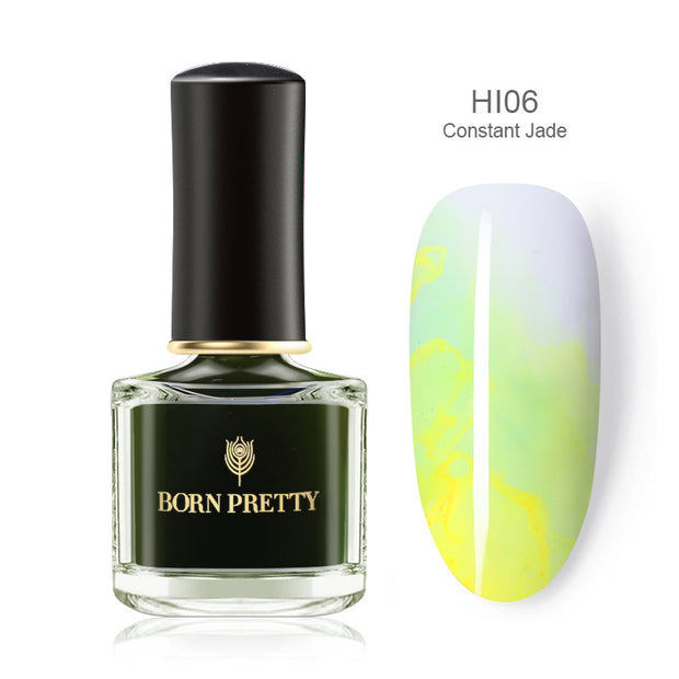 Marbled Painted Nail Polish