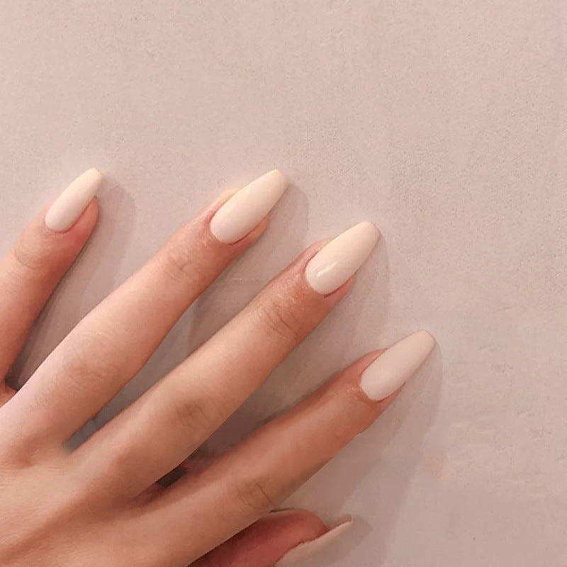 Creative Solid Color Press On Nails - 12 Shade Collection