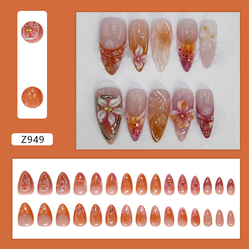 Wearable Nail Art - 3D Floral Manicure Kit