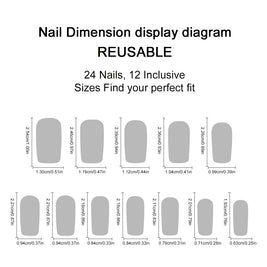 Elegant White French Tips with 3D Butterfly Decor