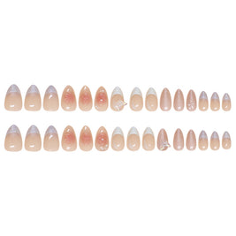 Wearable Nail Art - Flashing 3D Butterfly Tips