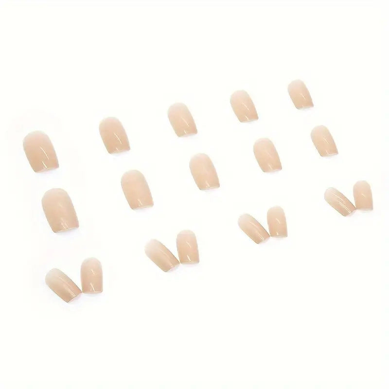 Solid Color Press On Nails - All-Match Fashion Set