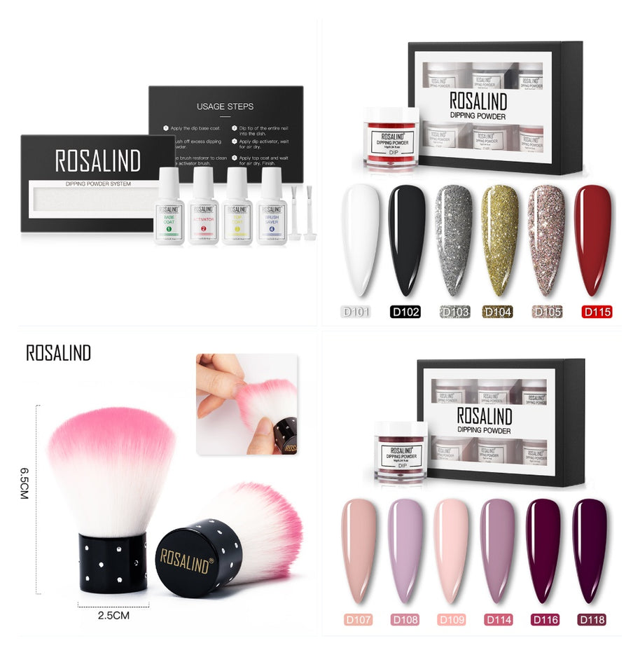 Professional Nail Beauty Set - Salon-Quality Dip System
