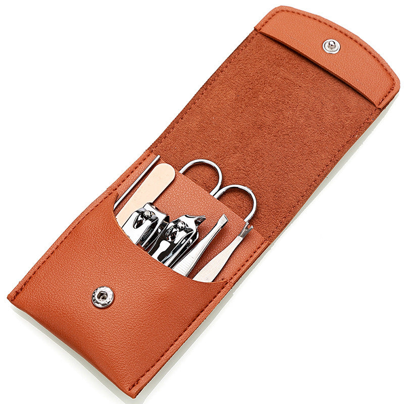 Professional Nail Clipper Set - Stainless Steel Non-Slip Design
