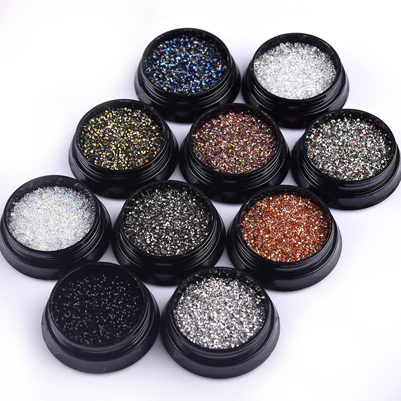 Professional Nail Rhinestones - Comfort-Fit Micro Diamonds
