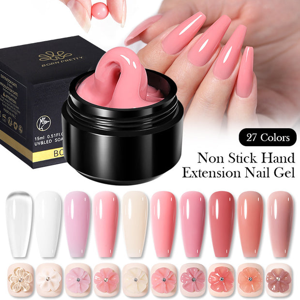 Sculpted Solid Color UV Nail Glue