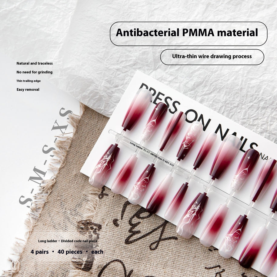 Suede Seal Nail Art - Ultra-Thin Seamless Wear
