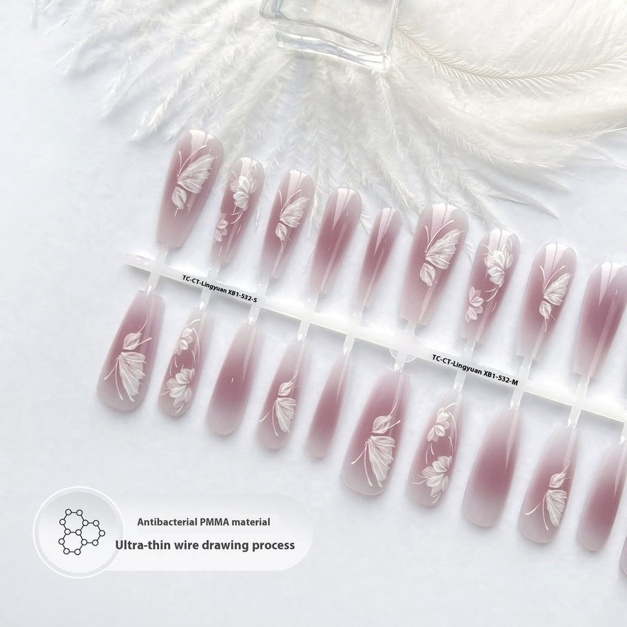 Sweet & Cool Fake Nails – Flash & Matte Finishes
