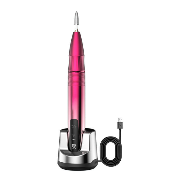 Compact USB Nail Polisher - 15W Power with Charging Base Included