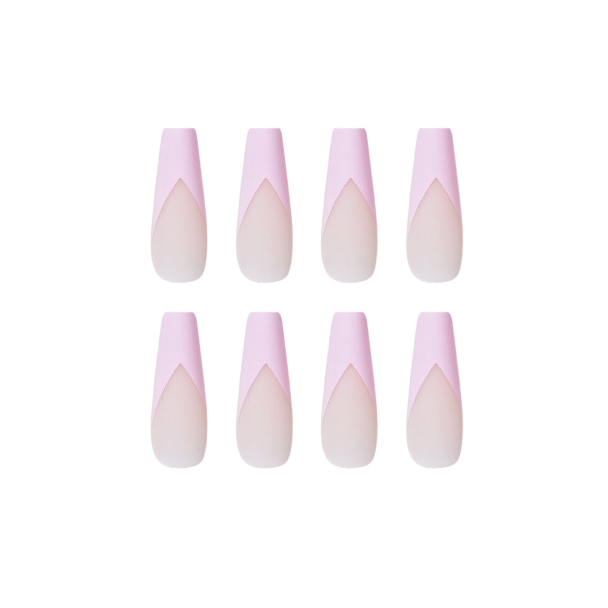 Coffin Shape Press On Nails - 24pc Luxury False Nails