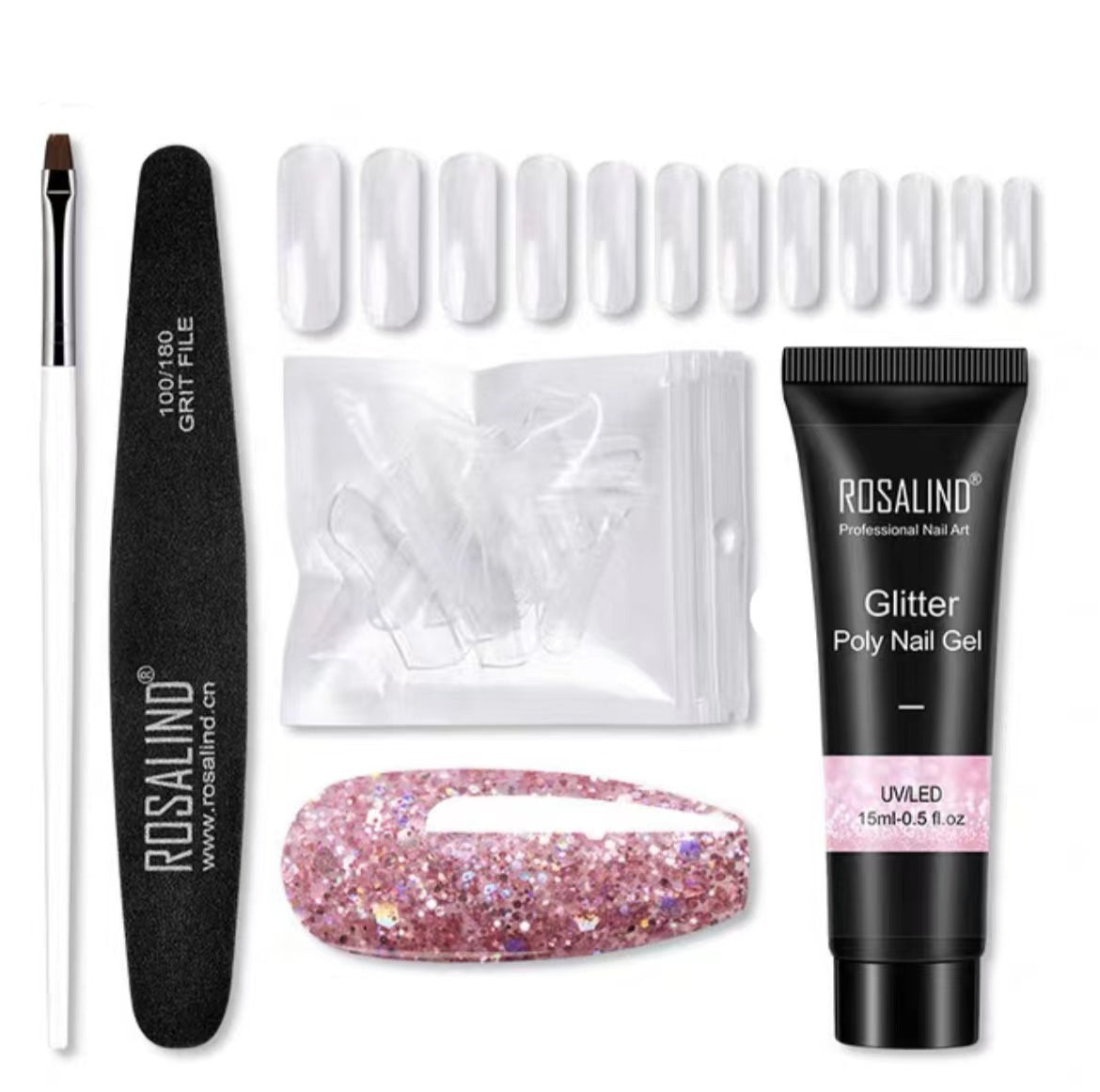Extension Gel Polish Kit - Salon-Quality Nails at Home