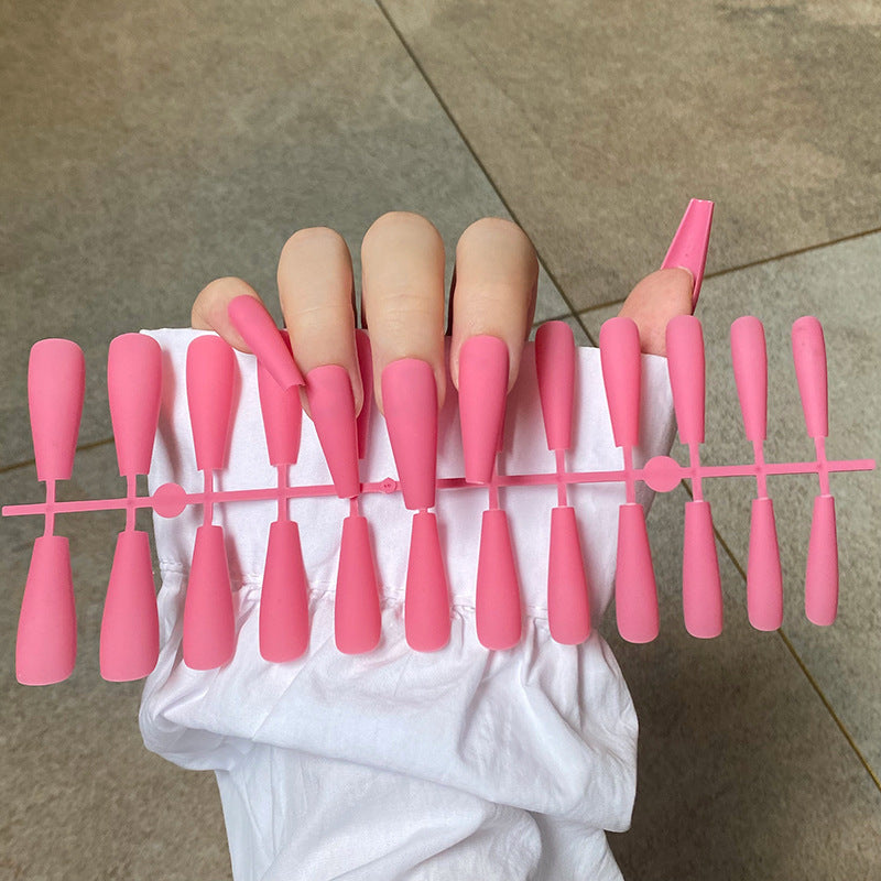 Matte Ballet Nails - 24pc Long European Style Set
