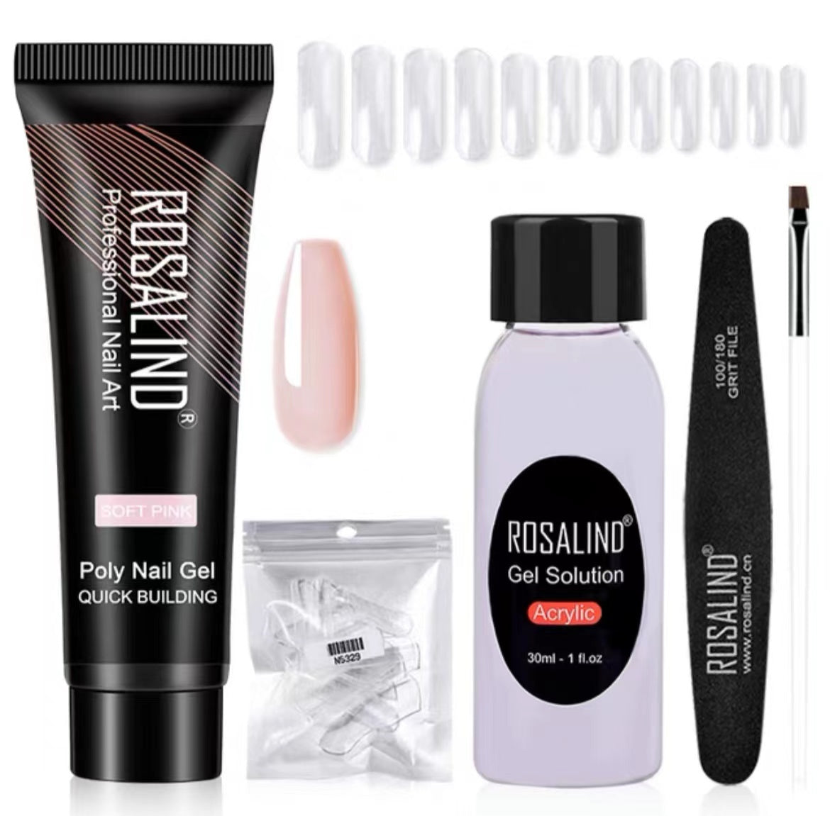 Extension Gel Polish Kit - Salon-Quality Nails at Home