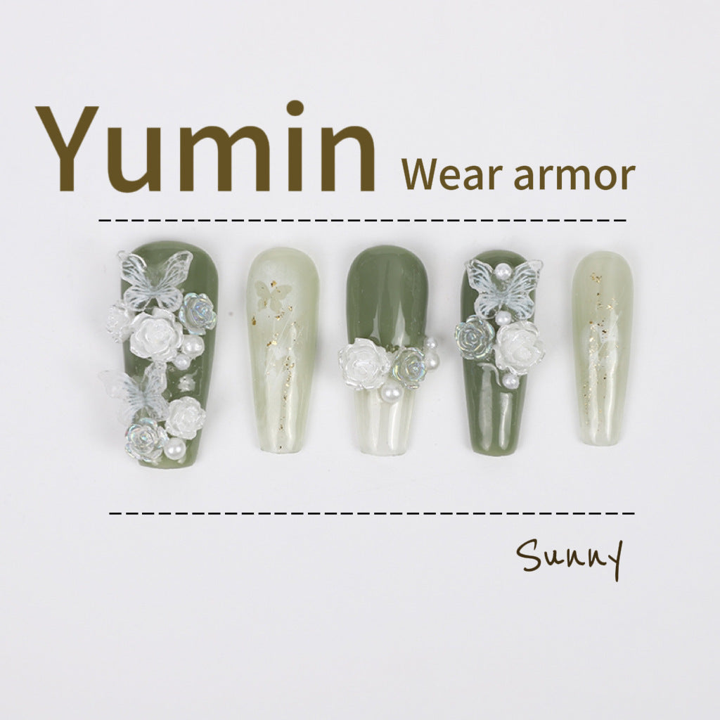 3D Flower Nail Tips - Affordable Luxury Wear Armor