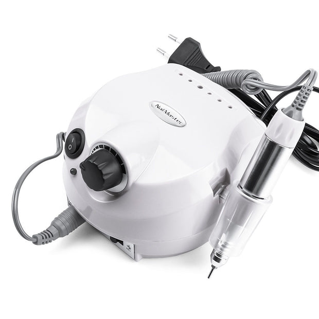 Salon-Grade Electric Nail Polisher - Complete Kit with Foot Control