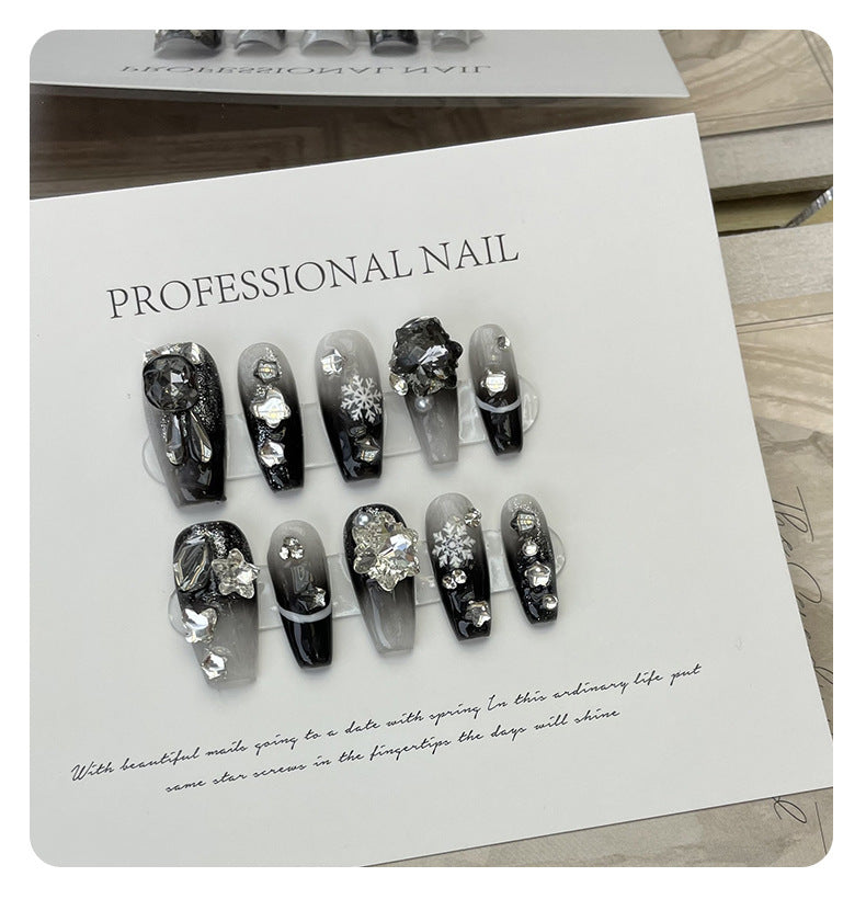 Ladies Press-On Nails - Complete Nail Patch Set