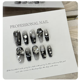Ladies Press-On Nails - Complete Nail Patch Set