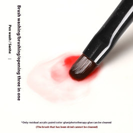 Nail Brush Washing Hydrogel