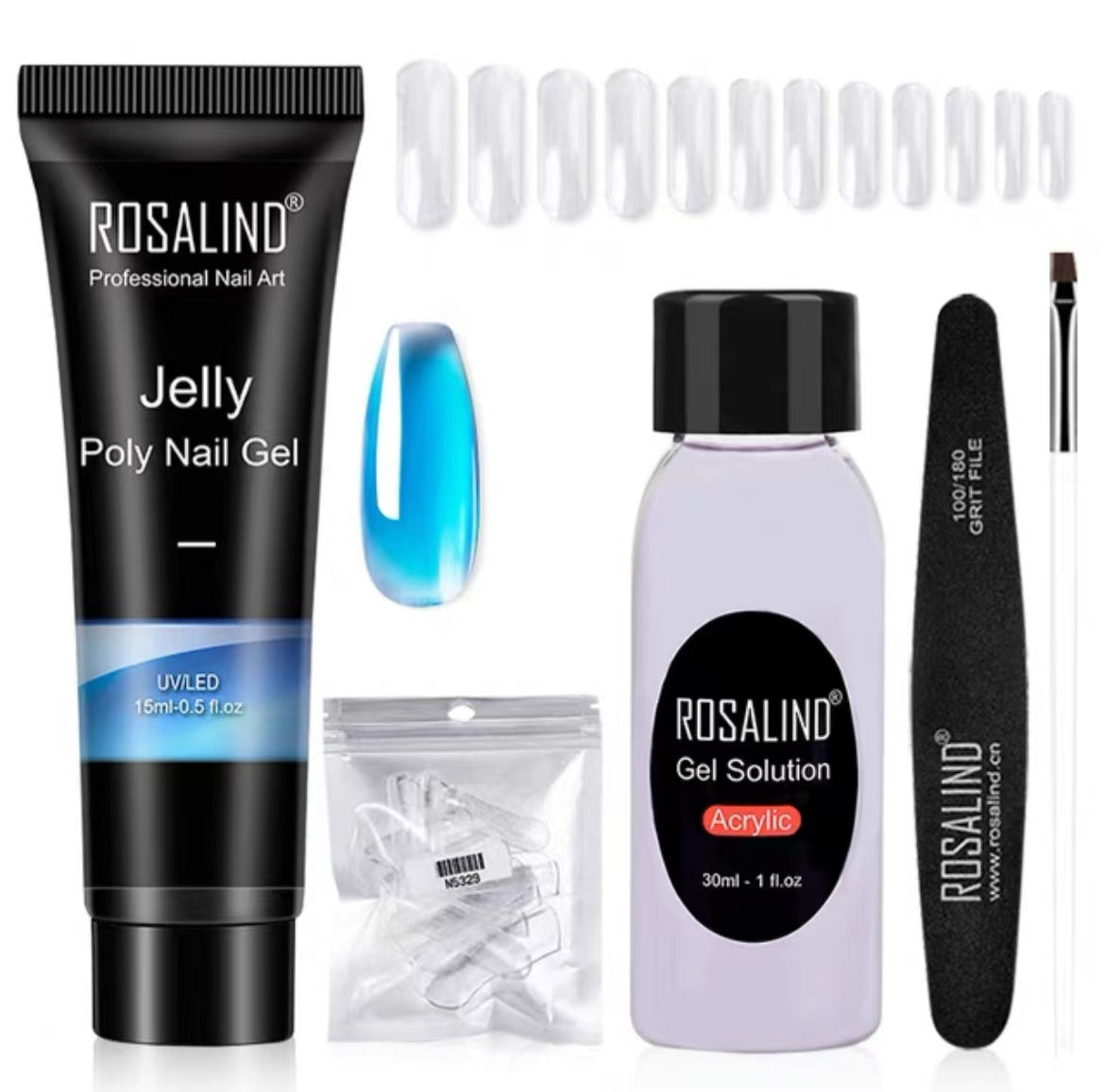 Extension Gel Polish Kit - Salon-Quality Nails at Home