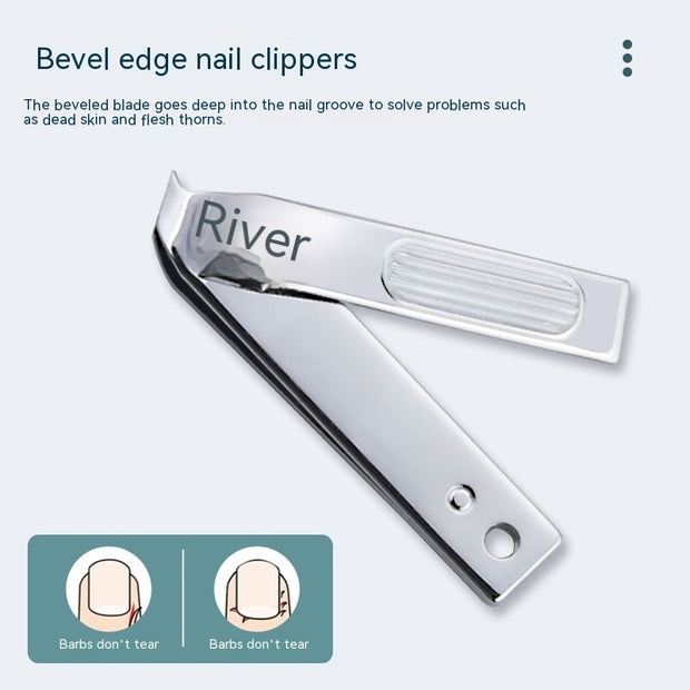 Premium Nail Clipper 6-Piece Set - High Quality Stainless Steel Tools