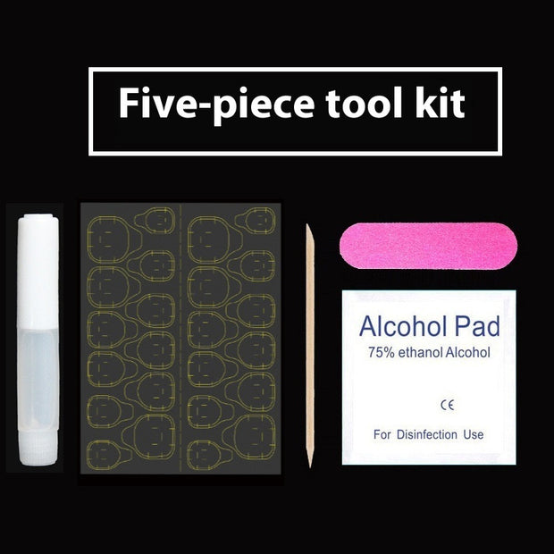 Mint Cat Eye UV Nails - Handmade Press-On Set